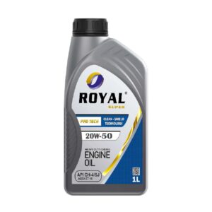 ROYAL SUPER PRO TECH 20W-50 API CH-4/SJ 1 LITER