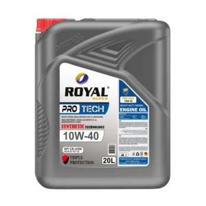 Royal Super Lubricants engine oil 10W-40 API CK-4/SN for Diesel Vehicle 20 Liter