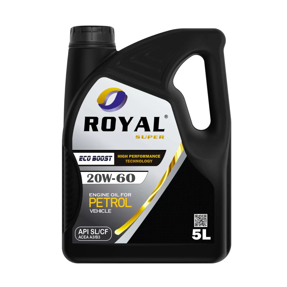 ROYAL SUPER ECO BOOST 20W-60 API SLCF 5 LITRE