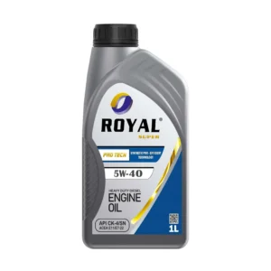 Royal Super Lubricants engine oil 5W-40 API CK-4/SN for Diesel Vehicle 1 Liter