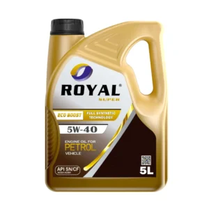 Royal Super Lubricants Engine Oil 5W-40 API SN/CF for Petrol Vehicle 5 Liter